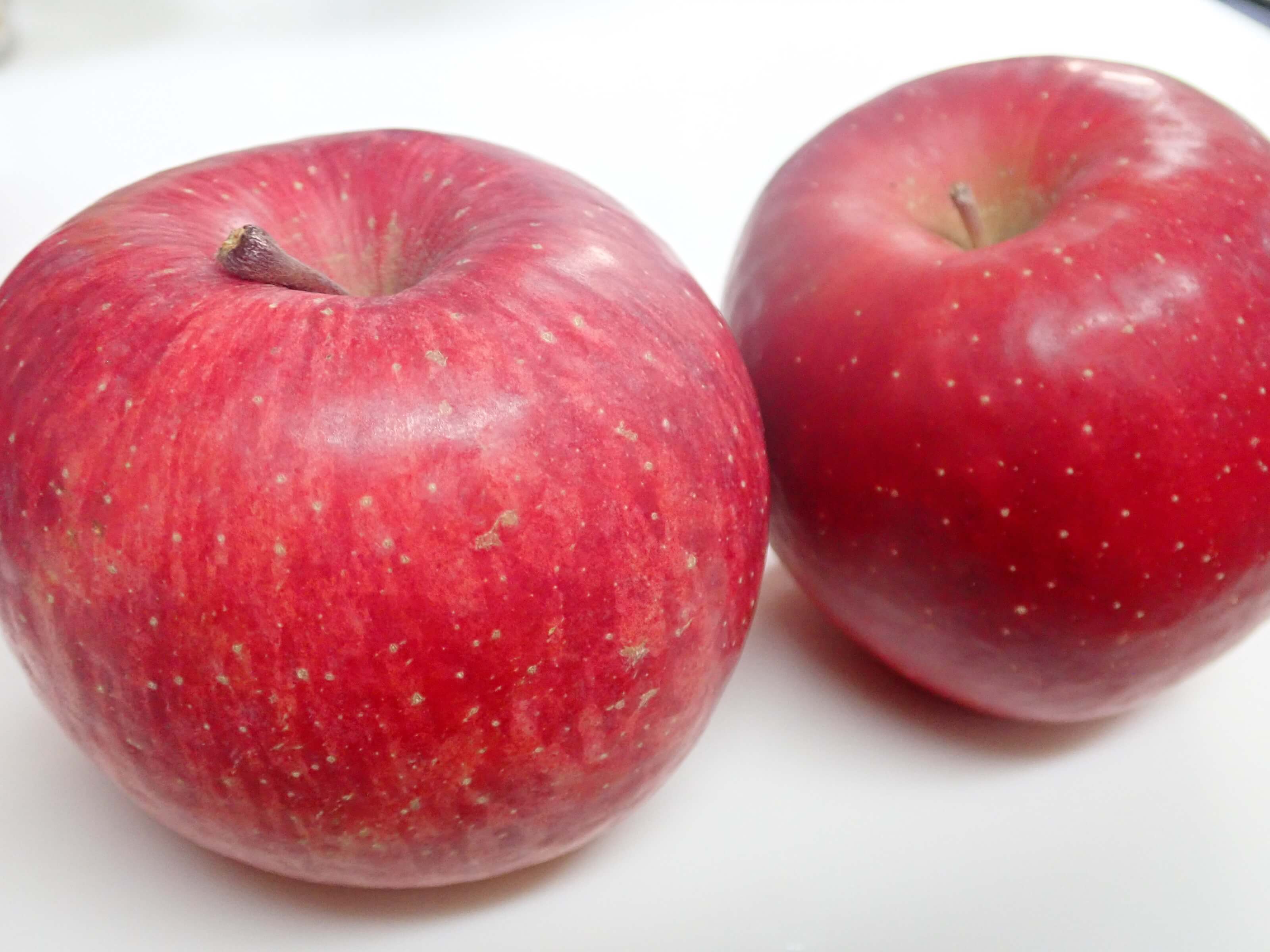 リンゴの 蜜 の入り方は 表面の柄 模様をみたら見分けられるのか カルチべブログ カルチベ 農耕と園藝online